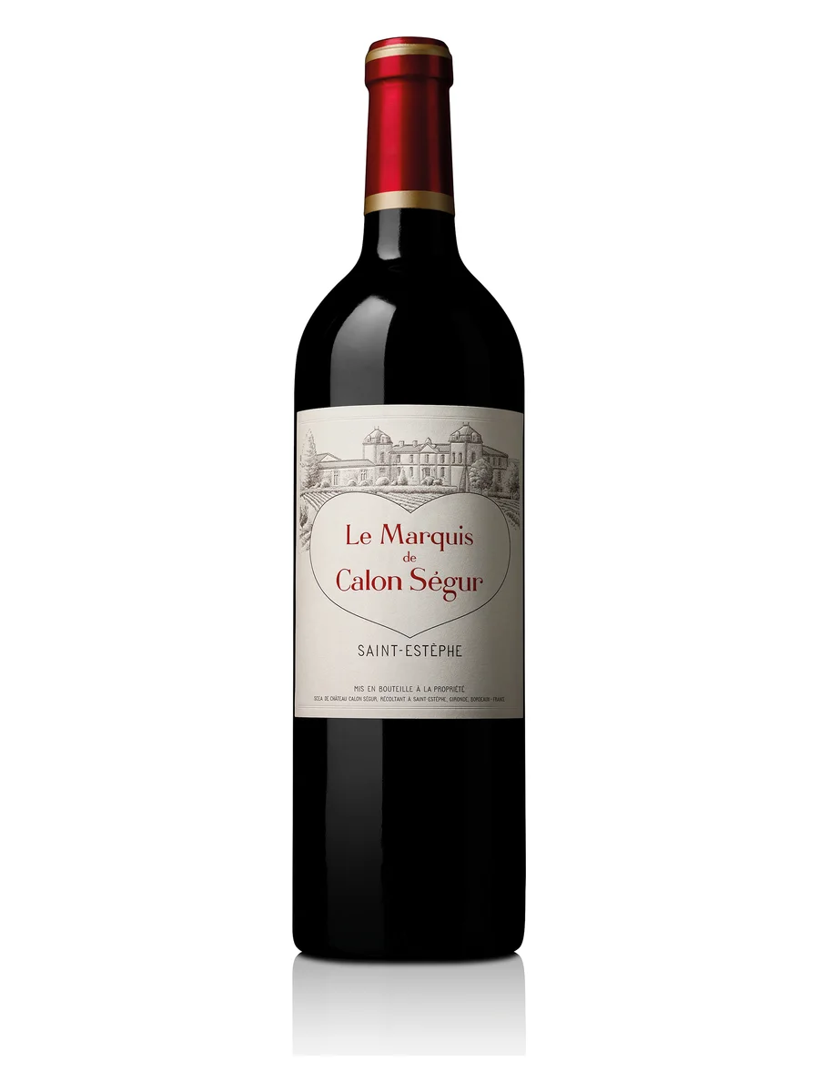 Garrafa do vinho Le Marquis de Calon Ségur 2021